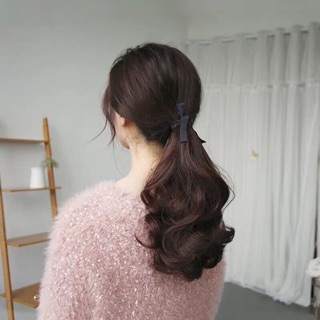 Tóc cột xoăn đuôi D15