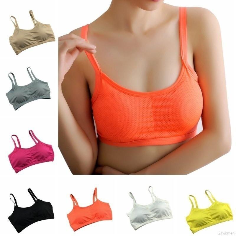 Áo ngực thể thao liền mạch dạng croptop cho nữ