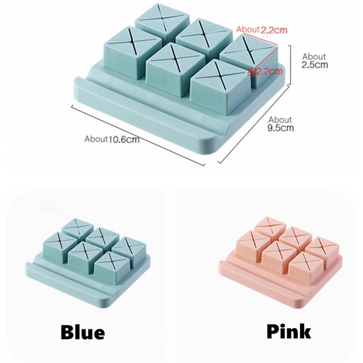 Hộp Silicone Đựng Son Môi 6 Ngăn BCB047