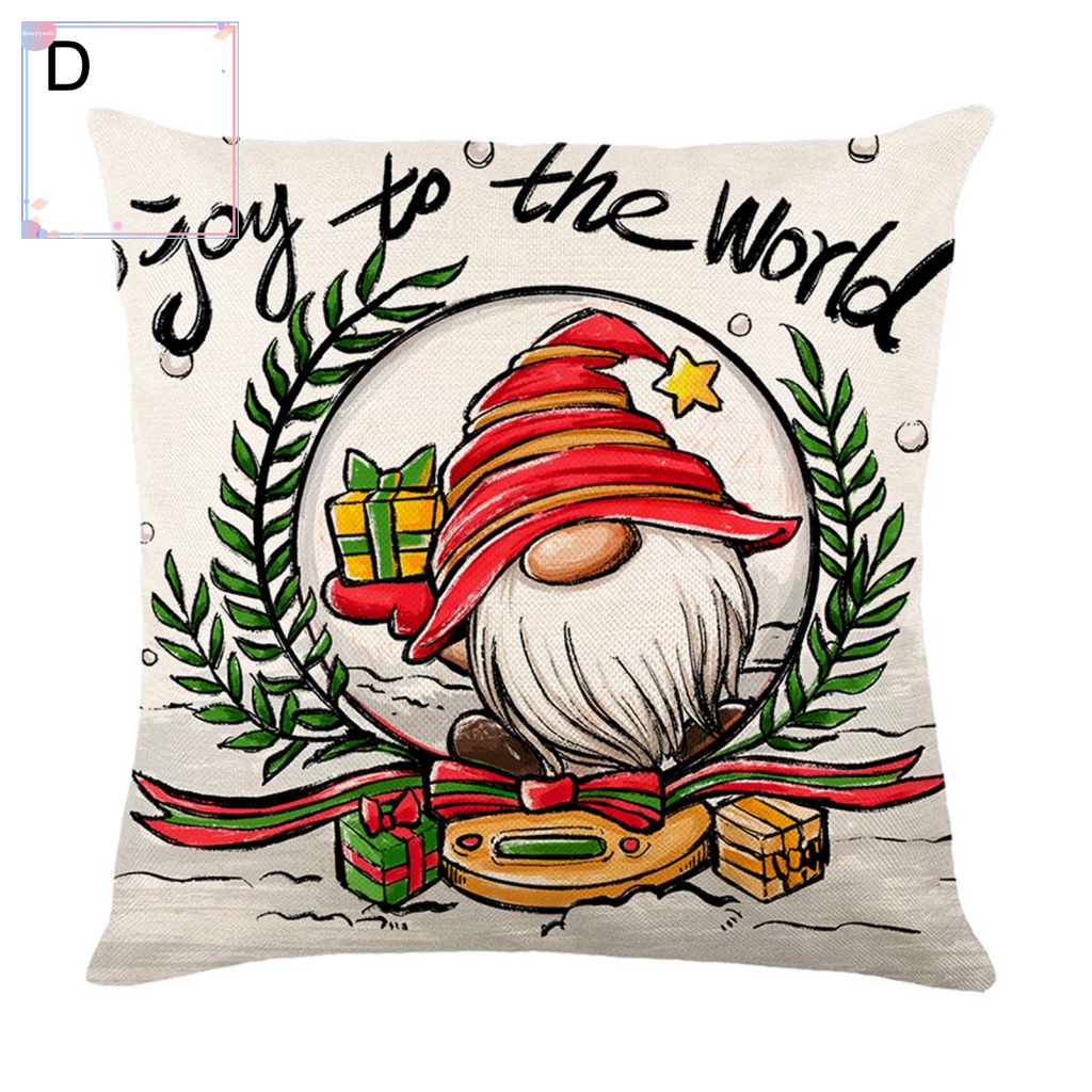 Vỏ Gối In Họa Tiết Giáng Sinh Thoải Mái