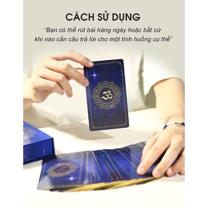 [TẶNG QUÀ BÌNH AN] Bộ bài Trong Suốt  - Bộ bài bình an trí tuệ - Trong Nhà