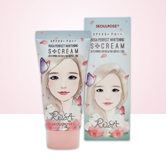 Kem Dưỡng Seoulrose Perfect whitening cream spf 35+