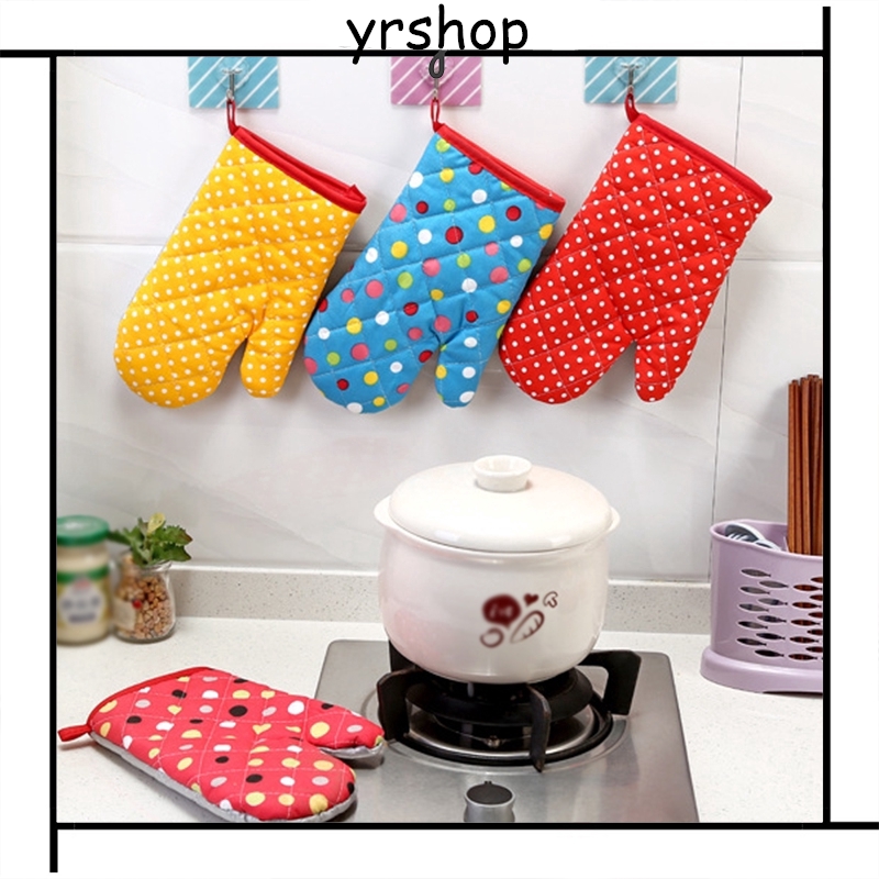 Găng Tay Cách Nhiệt Chống Trượt Dùng Làm Bếp