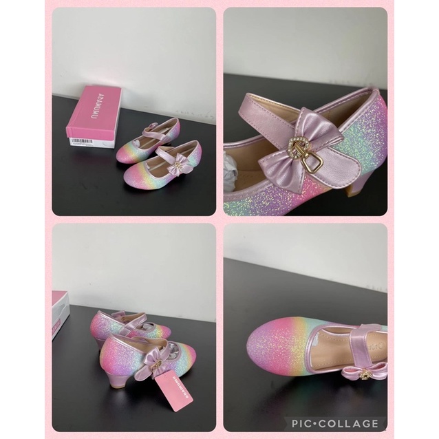Sandal bé gái ADAMUMU  Dép quai hậu bé gái cao cấp 0822