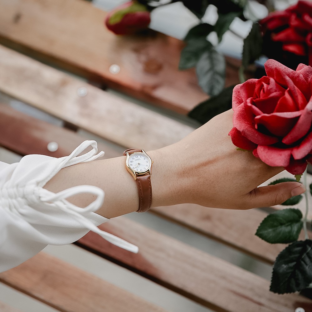 đồng Hồ Nữ Casio Ltp 1094q 7b8rdf Quartz Day Da đồng Hồ đại Chung Citimart