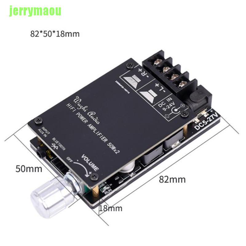 Bảng Mạch Khuếch Đại Âm Thanh Kỹ Thuật Số ZK-502C HIFI TPA3116 bluetooth 5.0