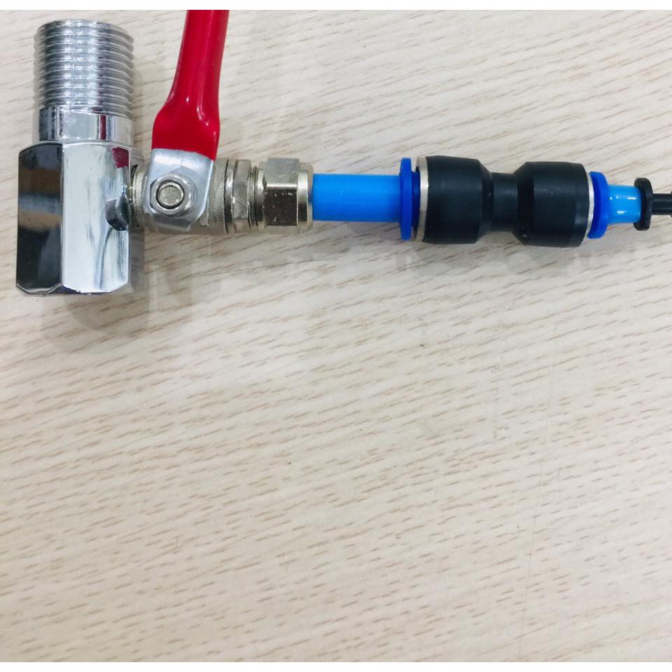 Khẩu khóa chia từ đầu nguồn nước ra dây 8mm hoặc 6mm
