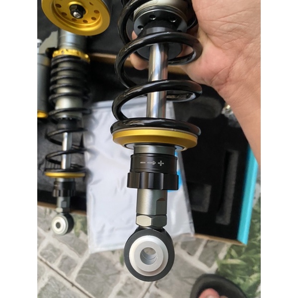 Phuộc Nitron ĐNA mẫu có bình dầu cho Wave Dream đẹp lắm ae ơi