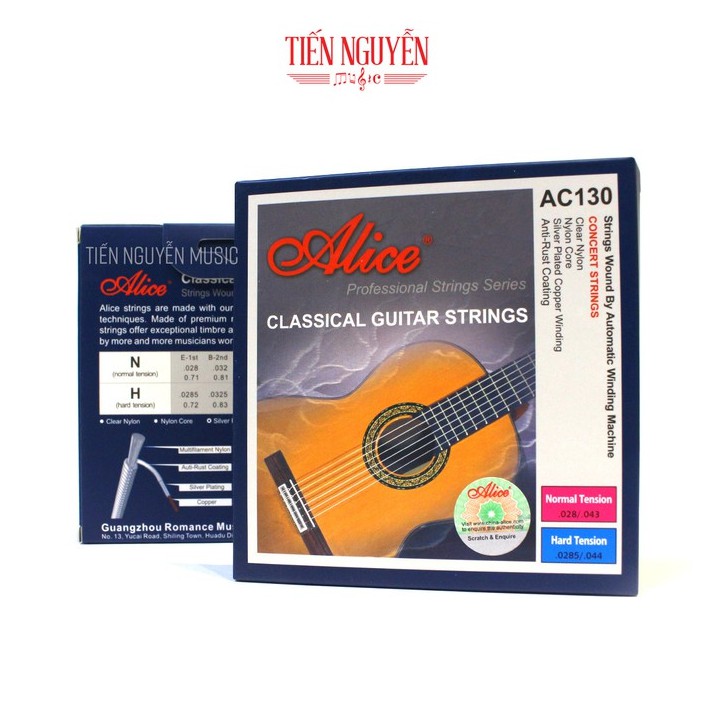 Dây đàn Guitar Classic Alice AC-130  Chính Hãng