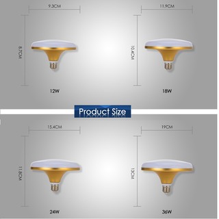 Bóng đèn LED UFO Gold 12W