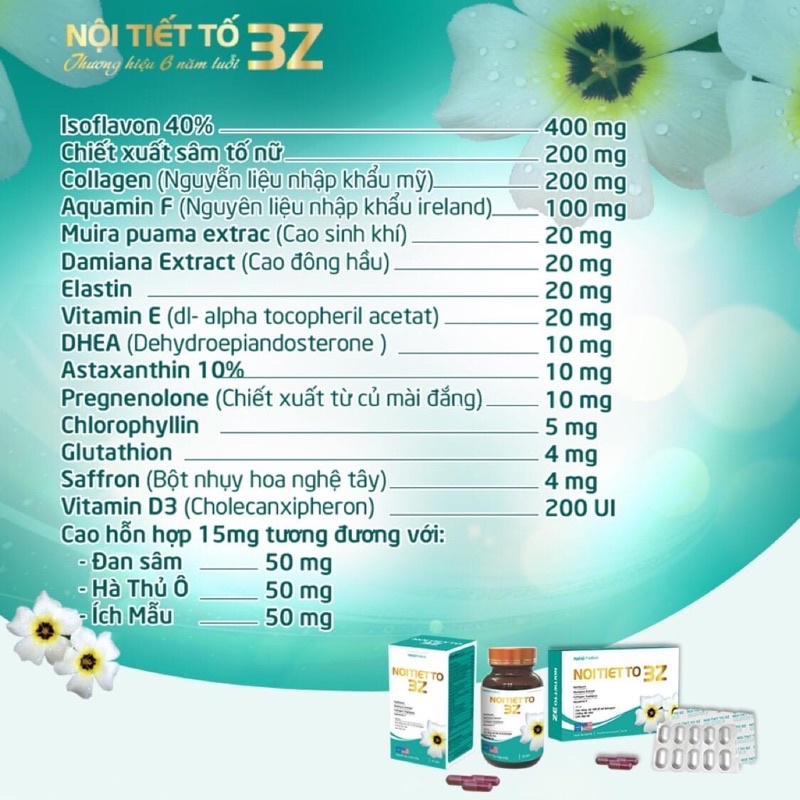 NỘI TIẾT TỐ 3Z