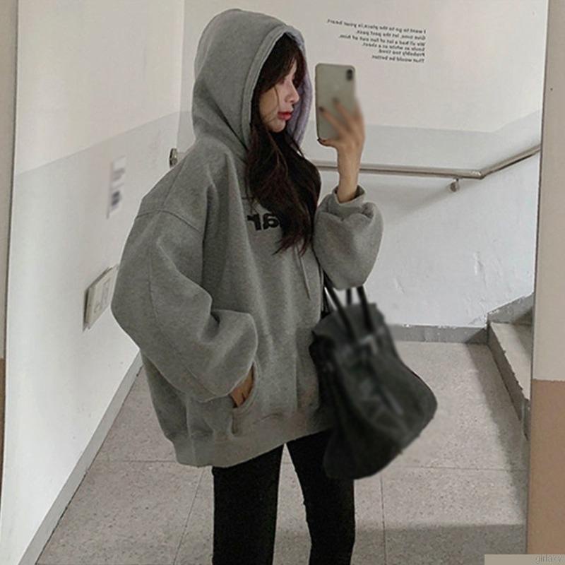 Áo hoodies có nón dài tay thời trang nữ