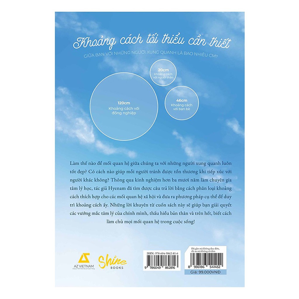 Sách - Đủ Gần Mà Không Đau Đớn Đủ Xa Mà Không Cô Đơn | BigBuy360 - bigbuy360.vn