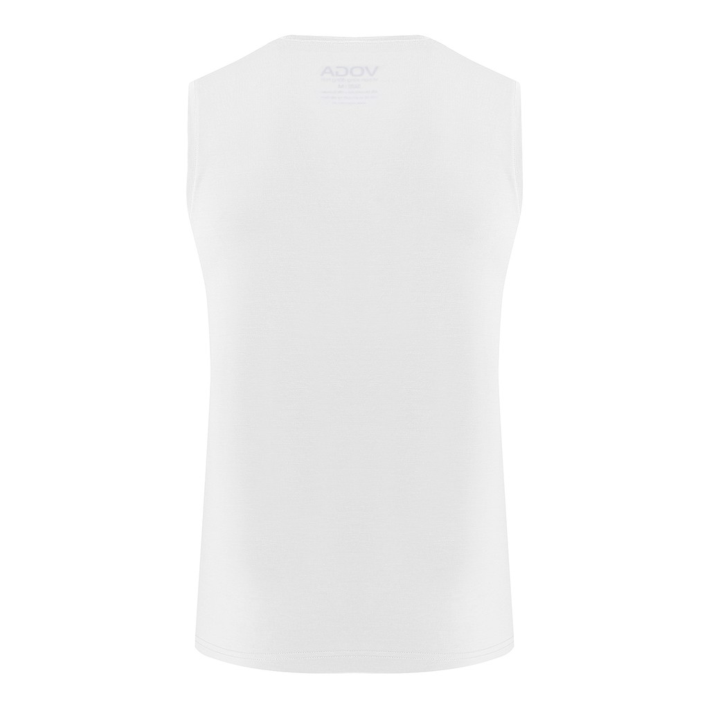 Áo thun nam cổ trái tim không tay Voga vải cao cấp Modal