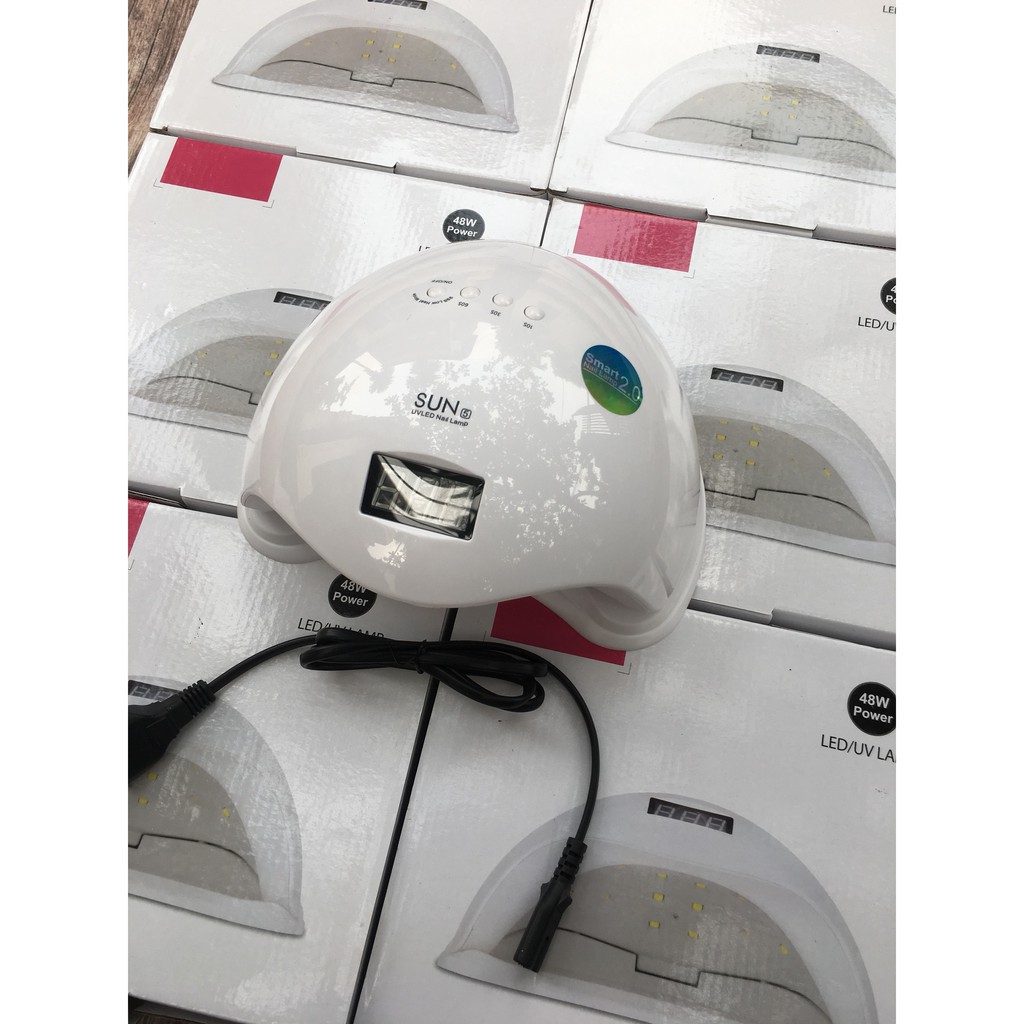Máy Sấy Khô Sơn Móng Tay, Máy Hơ Gel Sun 5 UV Led 48W Chính Hãng