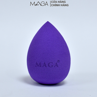 Mút tán kem nền MAGA hình giọt nước màu tím