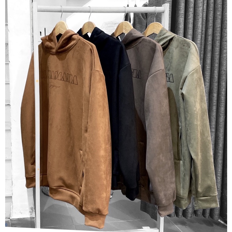 Áo da lộn SUEDE Hoodie - SAIGONZUP