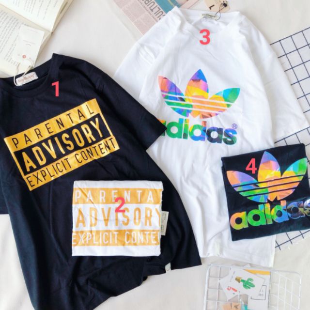 Áo thun in hình ulzzang - ẢNH THẬT