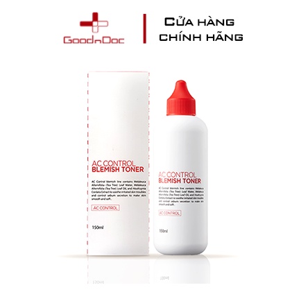 Nước hoa hồng Goodndoc ac control blemish toner