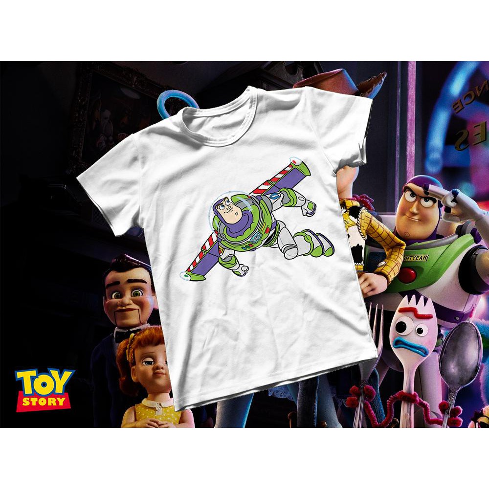 Áo thun Cotton Unisex - Movie - Toy Story - Buzz lighyeah