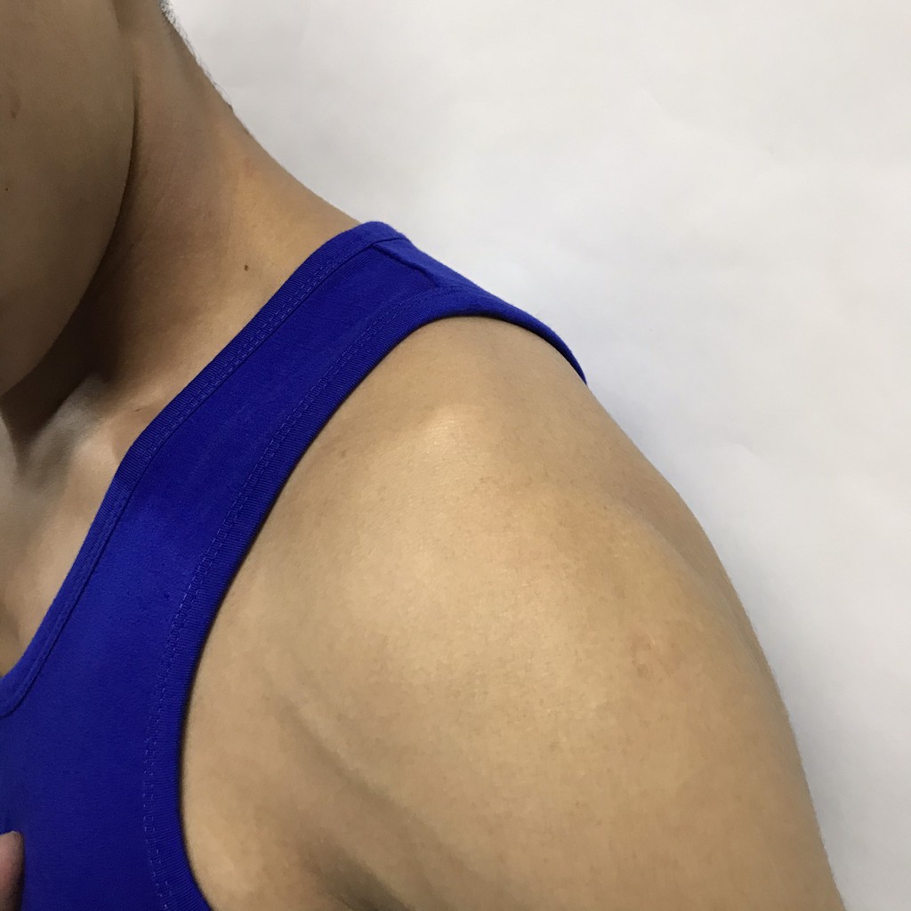 Áo ba lỗ nam KING 3 lỗ sát nách dáng body tập gym, thấm hút mồ hôi , thun co giãn tốt (U05)