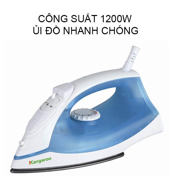 [ Chính Hãng 100% ] Bàn là hơi nước cầm tay Kangaroo KG87 - Bàn ủi hơi nước cầm tay Công suất 1200W