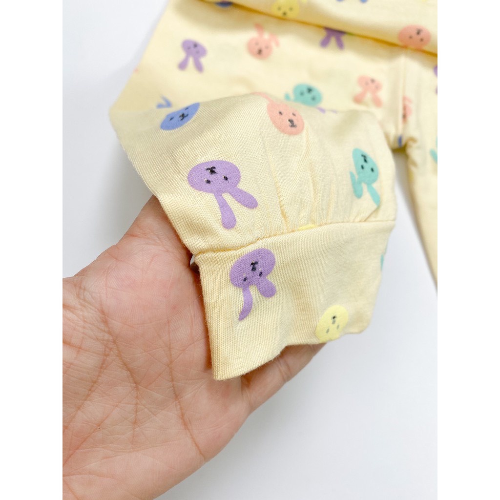 [LDD07] Bộ Dài Tay Thun Lạnh MINKY MOM CÓ SIZE ĐẠI In Hình Họa Tiết Thỏ Dễ Thương Mềm Mịn, Thoáng Mát , Thoải Mái Cho Bé