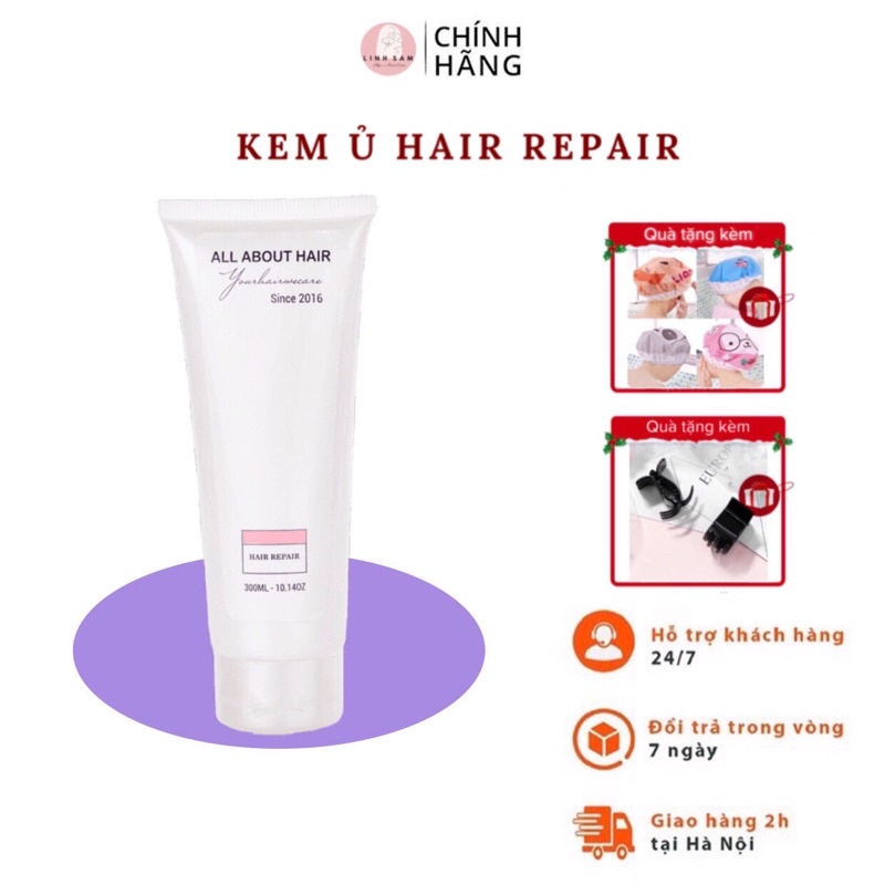 KEM Ủ HAIR REPAIR ALL ABOUT HAIR - TẶNG KÈM QUÀ