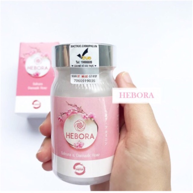 [Bán sỉ] Viên uống nước hoa Hebora đến từ Nhật | BigBuy360 - bigbuy360.vn
