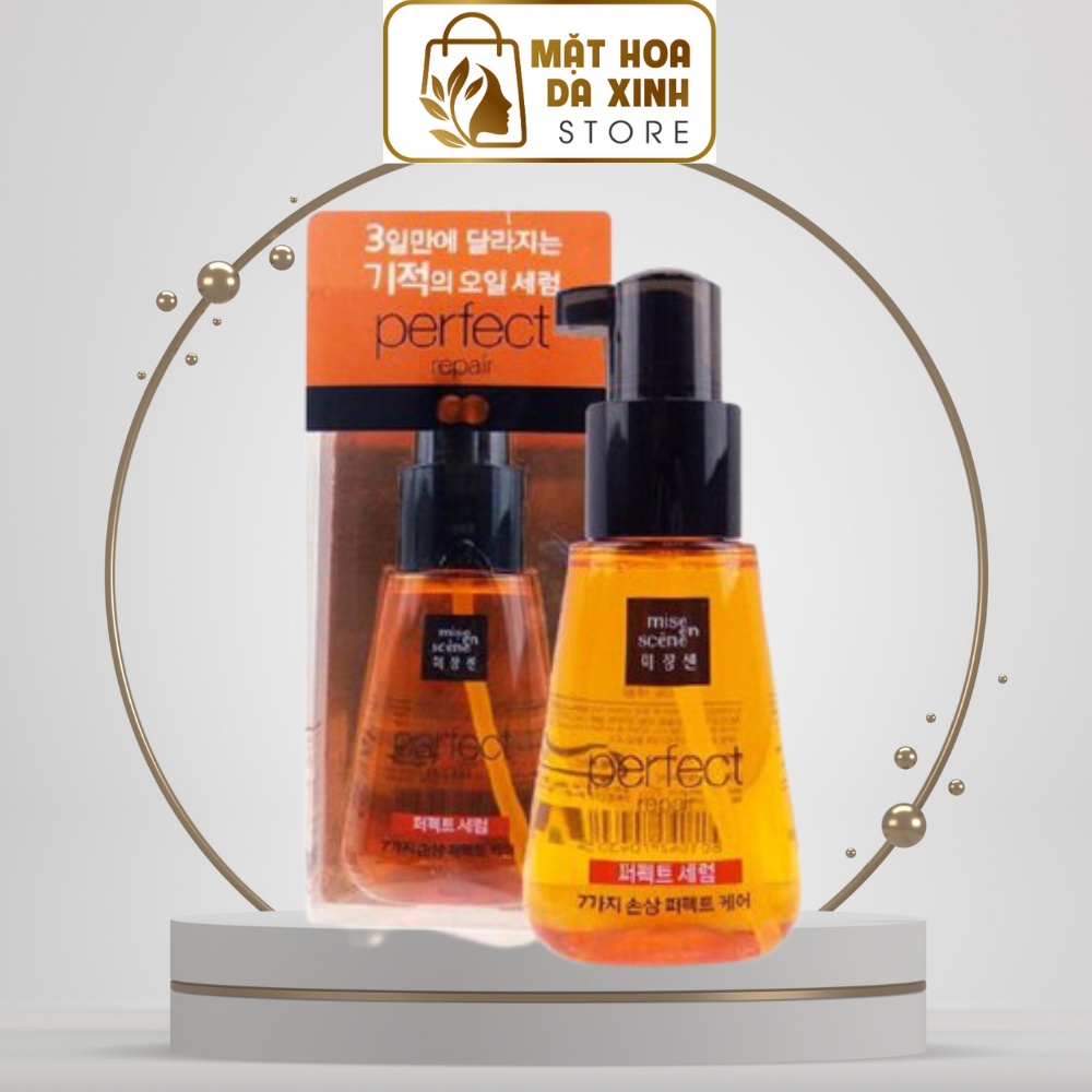 (Sẵn) Serum dưỡng tóc Mise En Scene perfect repair hair dạng gel - phục hồi hư tổn, dưỡng tóc chắc khỏe