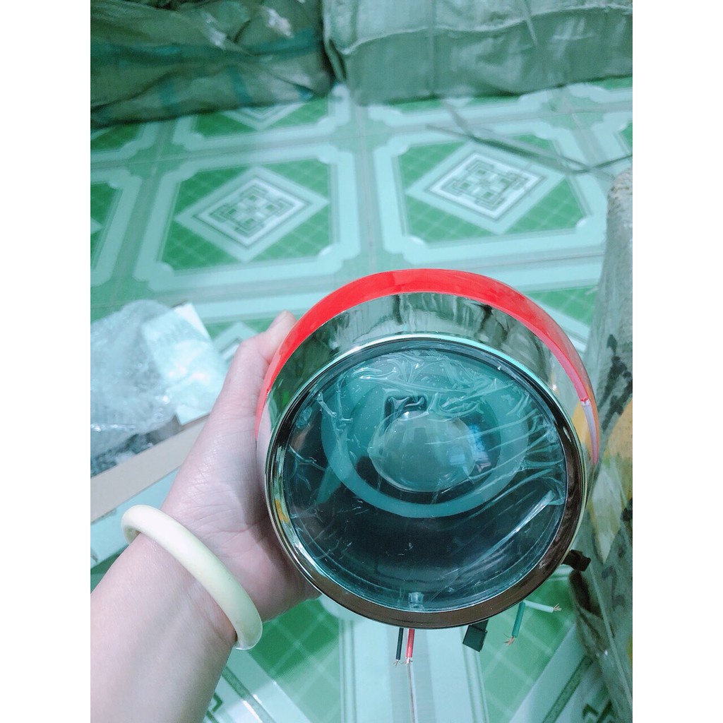 Đèn Led bi cầu 48V Kèm khóa cho Xe cỏ