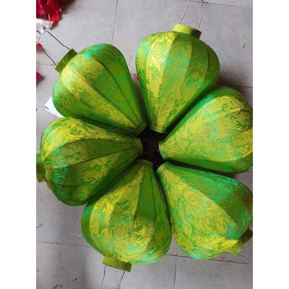 Lồng Đèn Hội An lụa tỏi 40cm siêu đẹp alo 0787700039