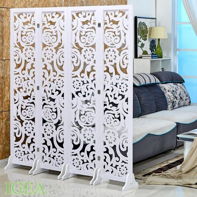 Bình Phong Cúc Rộng 40( giá bán trên 1 cánh kèm chân) chắn phòng hiện đại 2020- IG473 | BigBuy360 - bigbuy360.vn