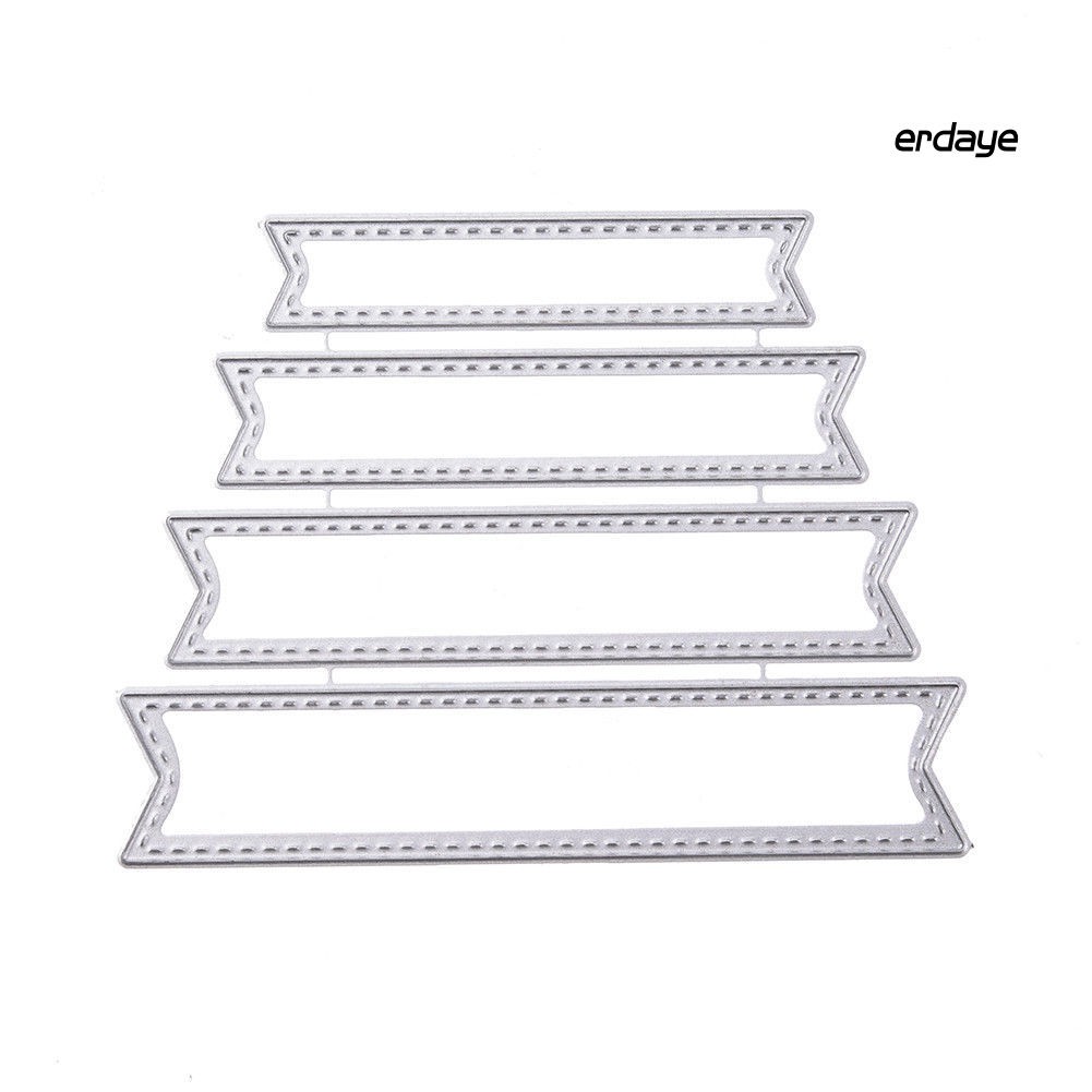 Set khuôn cắt giấy thép carbon hình khung trang trí sổ tay