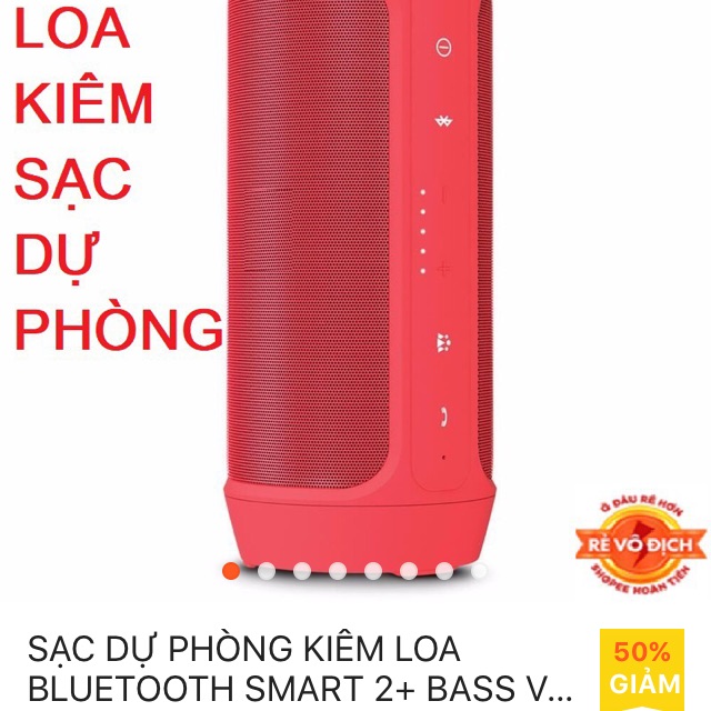 Loa kiêm sạc dự phòng