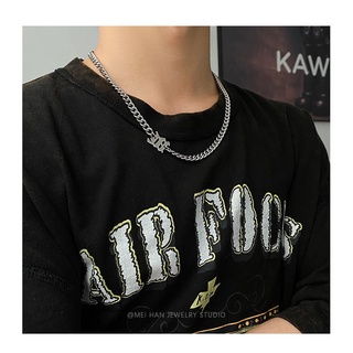 simple letter necklace