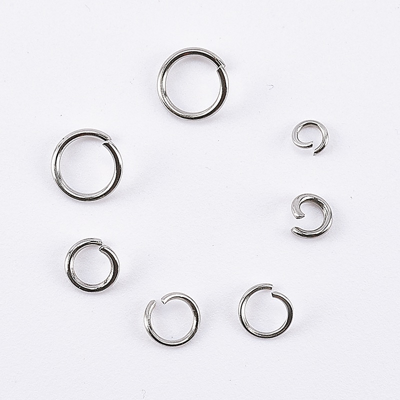 Set 20-620 Vòng Nối Inox 3-10mm Màu Sắc