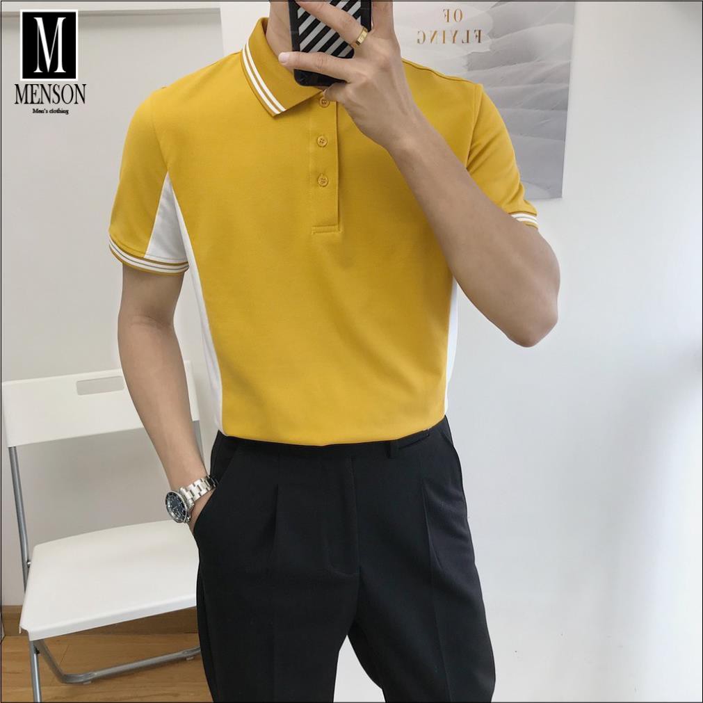 [Hàng Hiệu] Áo Thun Nam Có Cổ, Áo Polo Nam Cao Cấp Vải Cá Sấu Cotton Co Giãn 4 Chiều Chuẩn Form Chất Mát M2112 | BigBuy360 - bigbuy360.vn