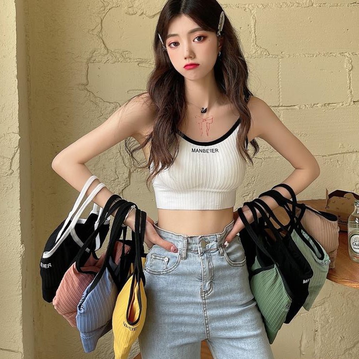 Áo Bra Nữ, Bra Tập Gym Cotton 2 Dây, Áo Ngực Không Gọng Nâng Ngực Nhẹ ZANA BRA B536