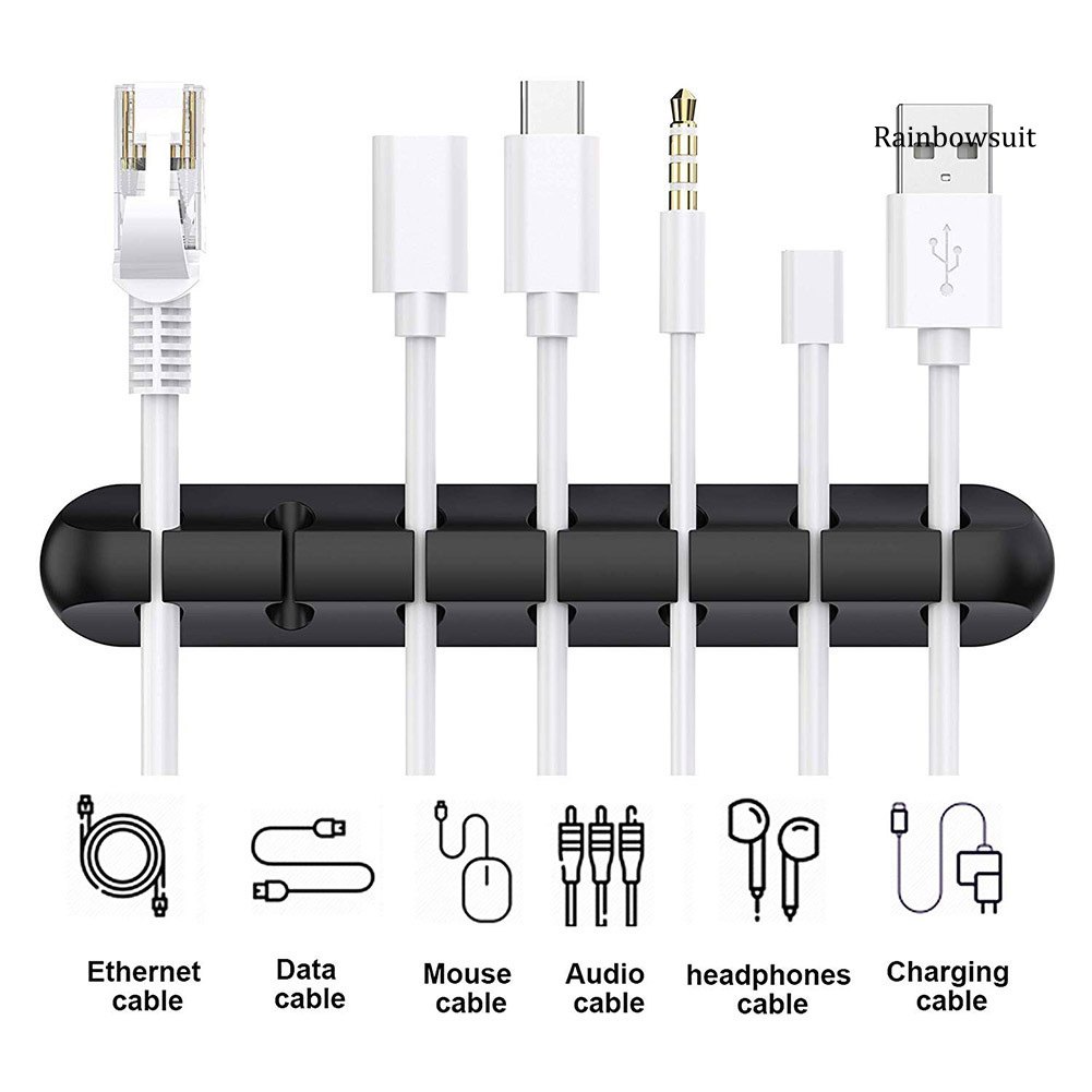 Set 1 / 3 Kẹp Giữ Dây Cáp Gọn Gàng Tiện Dụng