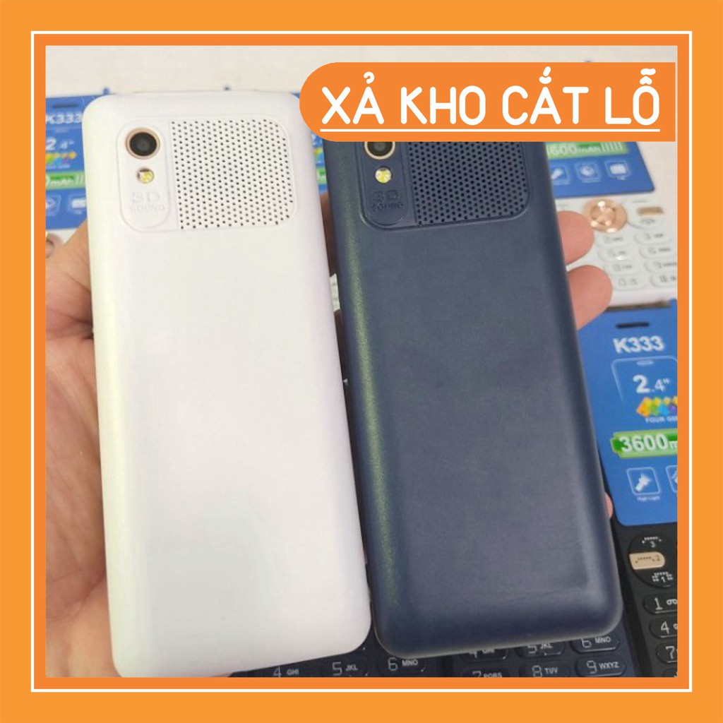 XẢ HÀNG Điện thoại 4 sim NOKIA K333 - Thiết kế nhỏ gọn, bảo hành 12 tháng XẢ HÀNG