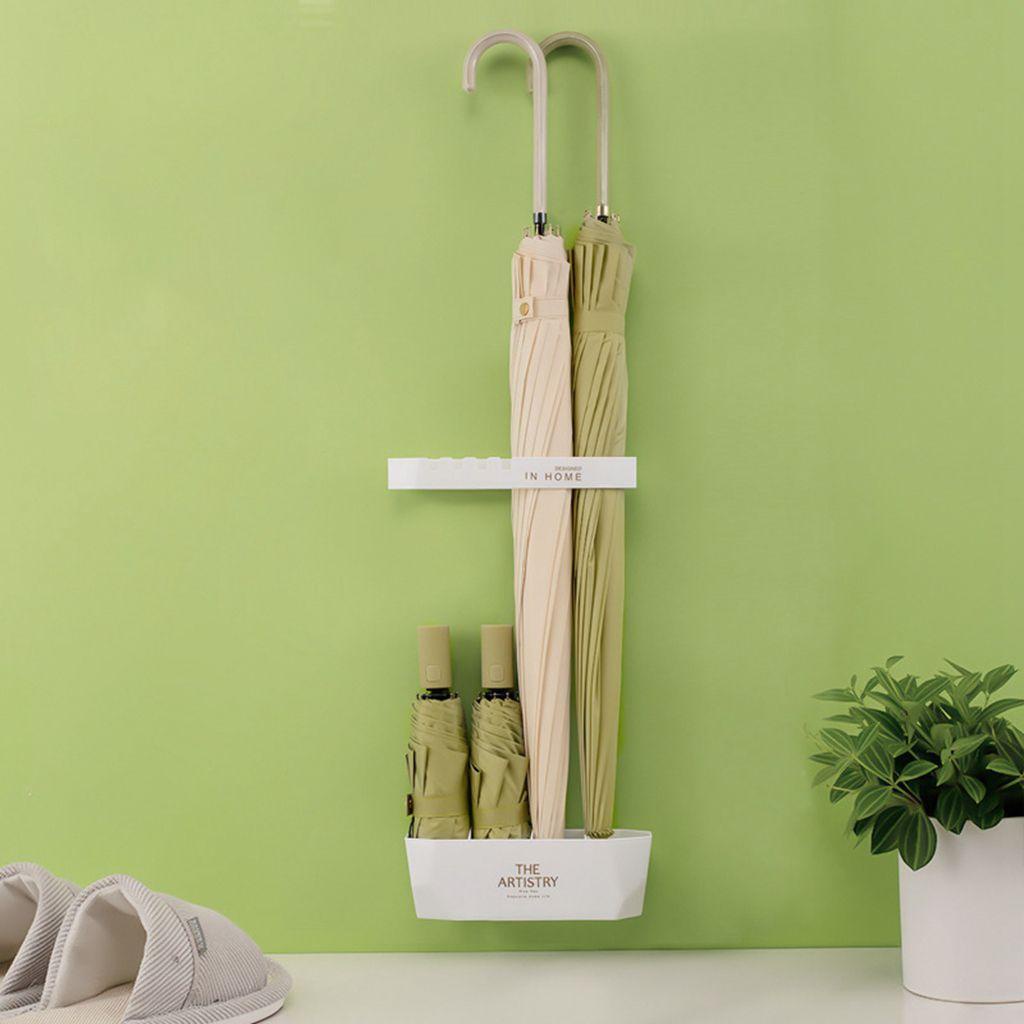 1 Bộ Giá Đỡ Dù Gắn Tường / Dài / Xếp Gọn Gàng