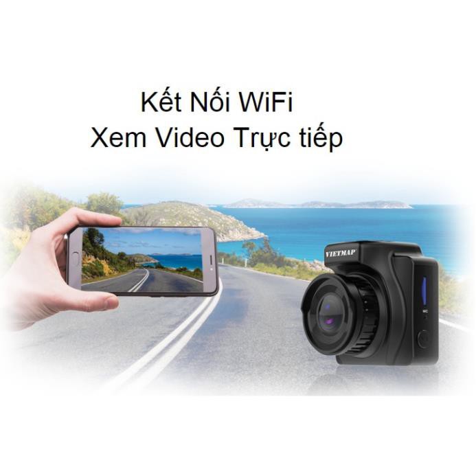 Camera hành trình Vietmap IR23 hồng ngoại, GPS + Kèm thẻ Nhớ - Hãng phân phối chính thức