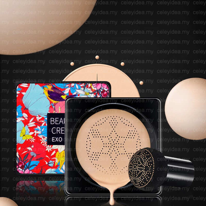 💥(Ready Stock)💥Mushroom Head Air Cushion BB Cream Concealer Foundation CC Cream Brightens Skin Ivory & Natural Color | BigBuy360 - bigbuy360.vn