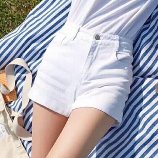 Quần short kaki trơn đơn giản (ảnh thật)