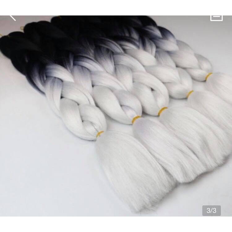 Bím tóc omber làm dreadlock, box braid, tóc nối