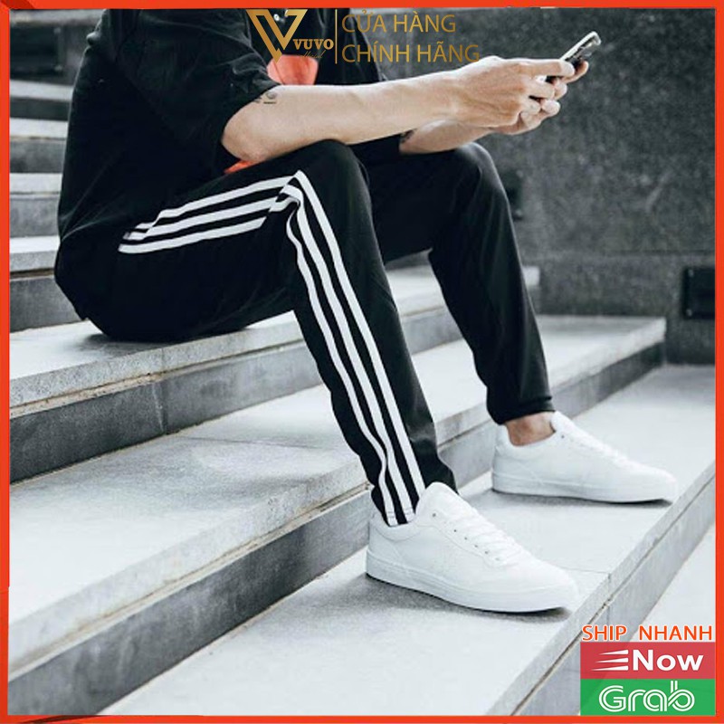 Quần Dài Thun 3 Sọc Ống Suông Đủ Màu Nổi Bật, Kiểu Dáng Trẻ Trung Dễ Phối Đồ | BigBuy360 - bigbuy360.vn