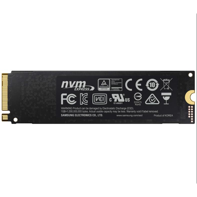 Ổ cứng SSD M2-PCIe 1TB Samsung 970 EVO Plus NVMe 2280