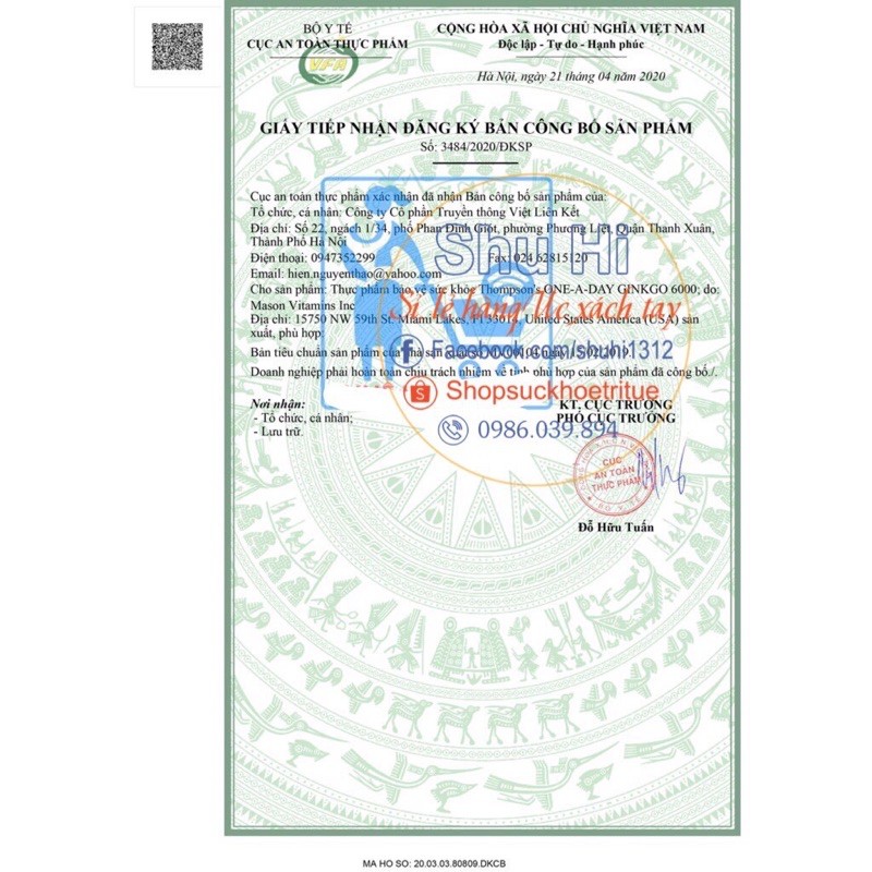 Viên uống bổ não, hoạt huyết dưỡng não - Thompson's One-A-Day Ginkgo 6000mg 60 viên - đủ bill Chemist Úc | BigBuy360 - bigbuy360.vn