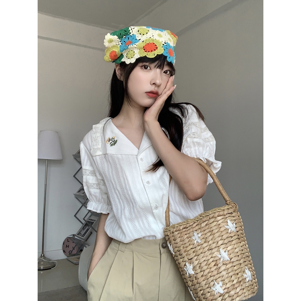 Băng Đô Dệt Kim Hình Tam Giác Đính Hoa Rỗng Phối Chuỗi Xích Thời Trang Cho Nữ